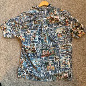 Santa Christmas Hawaiian 2020 Shirt Reyn Spooner High Quality Mens Medium